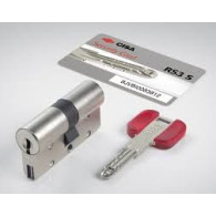 Cilindro Cisa RS3 S 40/60 con 5 chiavi mis mm 40-60