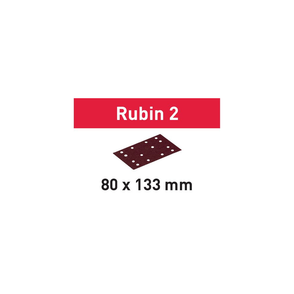 Festool Foglio abrasivo STF 80X133 P150 RU2/50 Rubin 2 Festool Foglio abrasivo STF 80X133 P150 RU2/50 Rubin 2