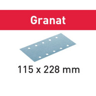 Festool Foglio abrasivo STF 115x228 P100 GR/100 Granat