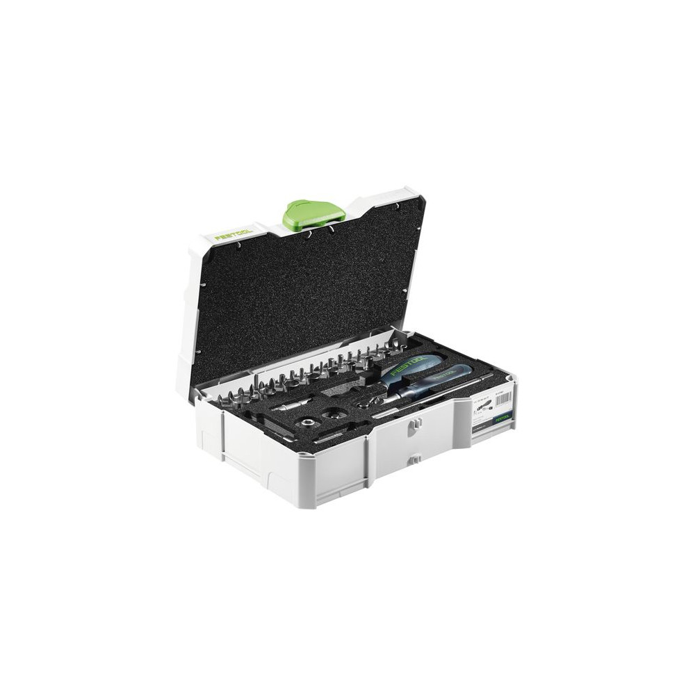 Festool Set di utensili a cricchetto 1/4"-CE RA-Set 36 Festool Set di utensili a cricchetto 1/4"-CE RA-Set 36