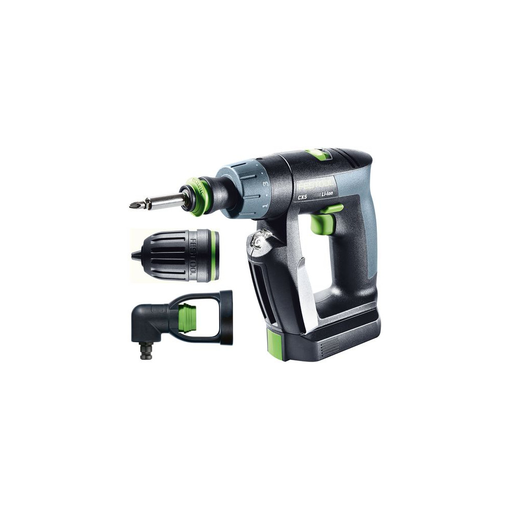 Festool Trapano avvitatore a batteria CXS 2,6-Set Festool Trapano avvitatore a batteria CXS 2,6-Set