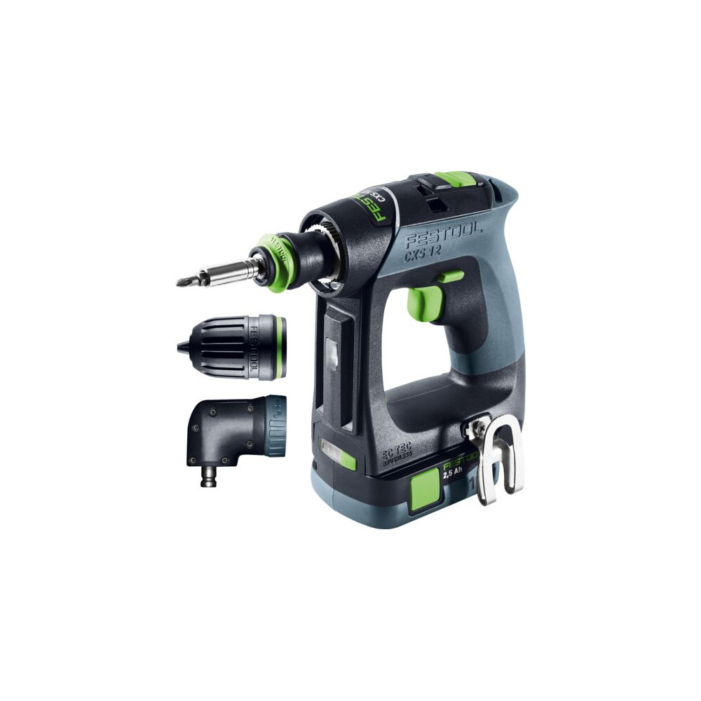 Festool Trapano avvitatore a batteria CXS 12 2,5-Set Festool Trapano avvitatore a batteria CXS 12 2,5-Set