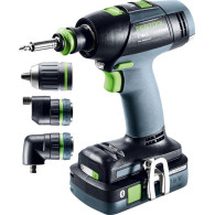 Festool Trapano avvitatore a batteria T 18+3 HPC 4,0 I-Set