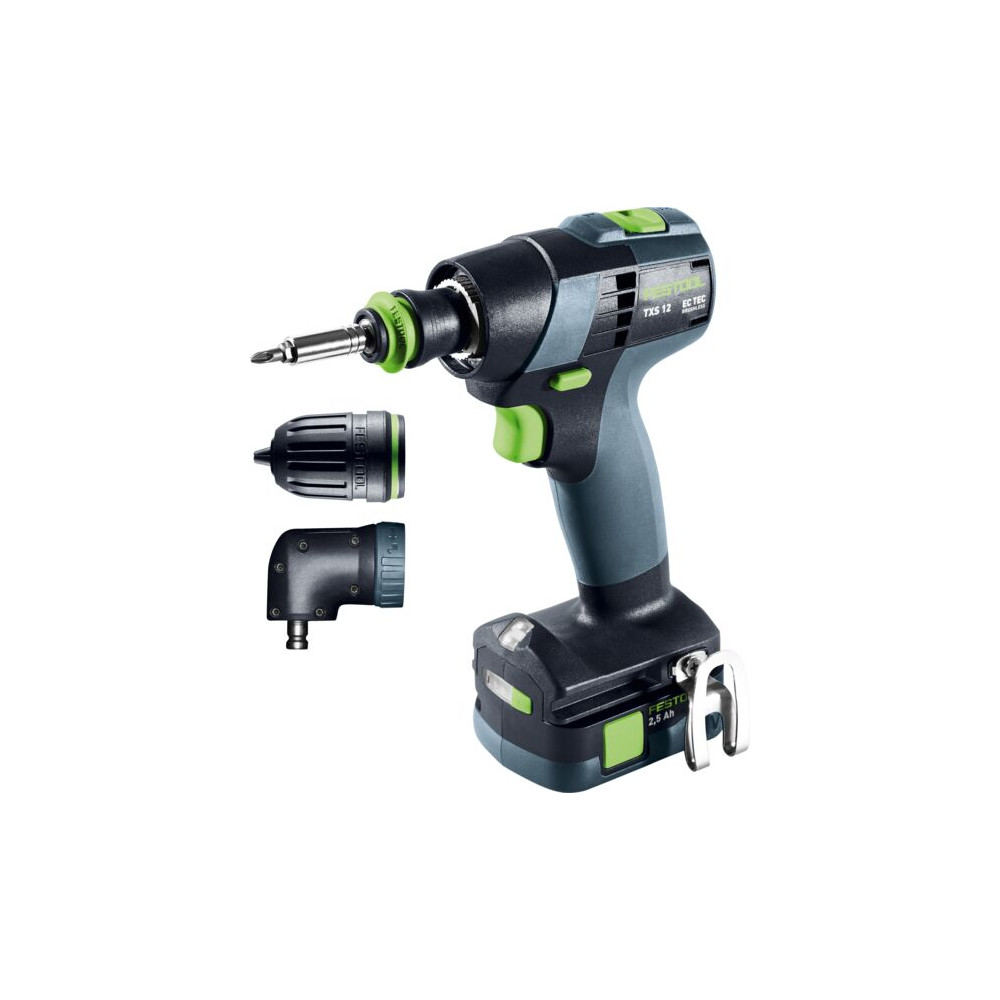 Festool Trapano avvitatore a batteria TXS 12 2,5-Set Festool Trapano avvitatore a batteria TXS 12 2,5-Set