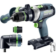 Festool Trapano avvitatore con percussione a batteria TPC 18/4 I-Basic-Set QUADRIVE