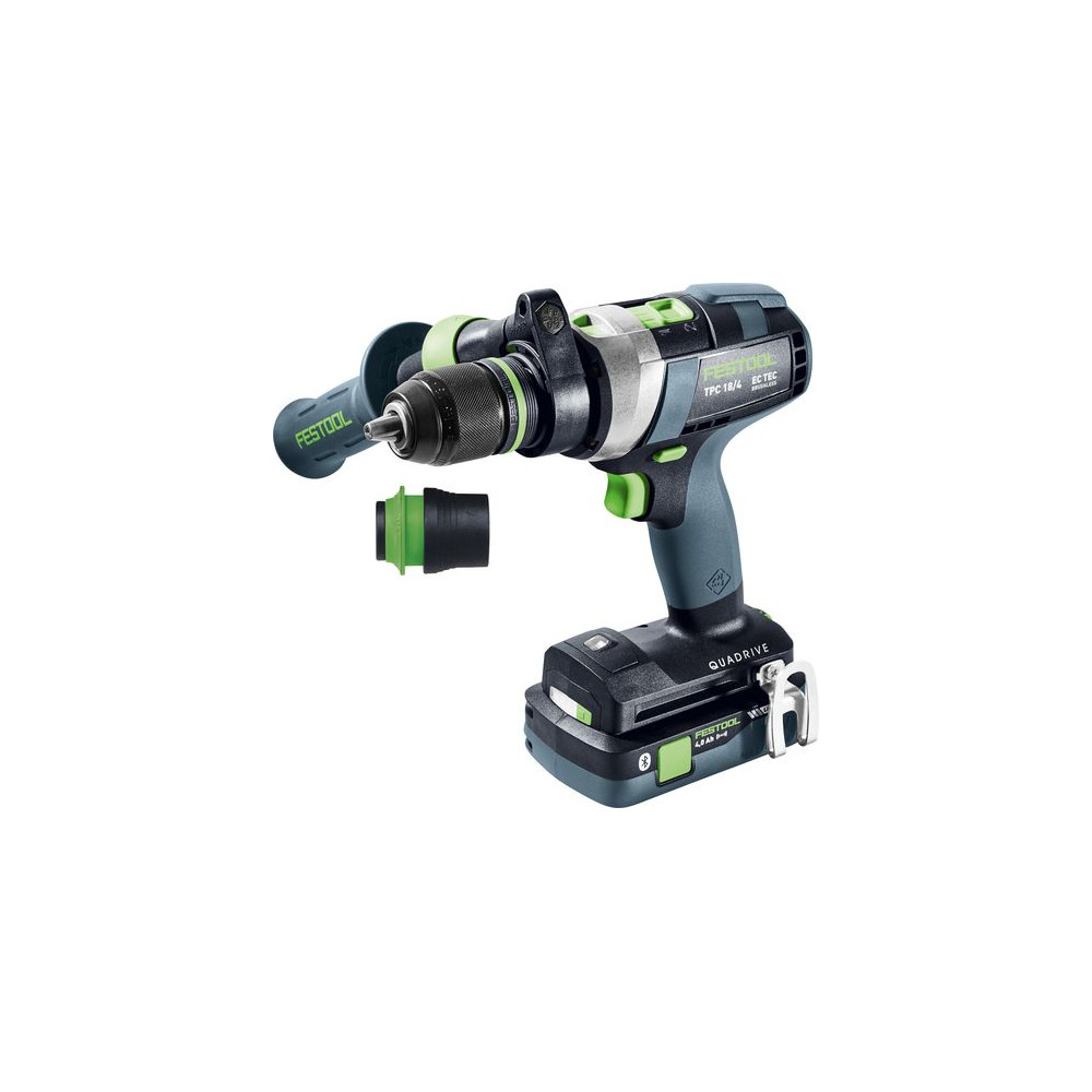 Festool Trapano avvitatore con percussione a batteria TPC 18/4 5,0/4,0 I-Plus QUADRIVE Festool Trapano avvitatore con percussione a batteria TPC 18/4 5,0/4,0 I-Plus QUADRIVE