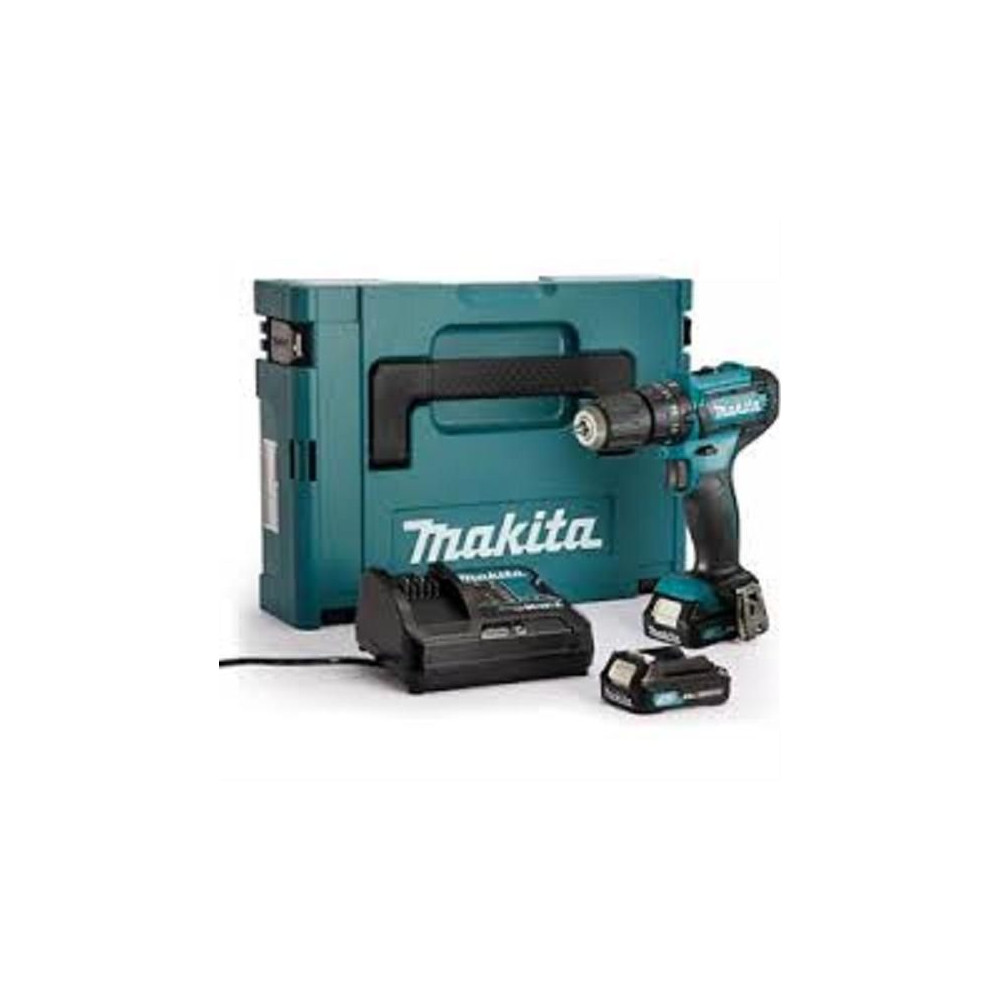  AVVITATORE MAKITA HP333DSAJ 12 volts +2 BATTERIE E CARICABATTERIE