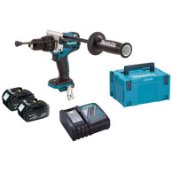 Trapano Avvitatore con percussione  + 2 Batterie Makita DHP481RTJ