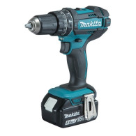 Trapano avvitatore makita dhp482rtj con percussione + 2 Batterie bl1850 5 ah e valigetta