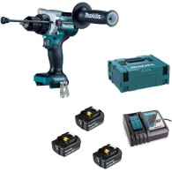 Makita DHP486RT3J Trapano avvitatore a percussione a batteria 3 batterie 5ah  18v