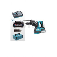  Tassellatore Brushless 40V  makita HR002GM202 con 2 batterie 40Vmax, caricabatterie, valigetta