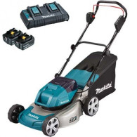  Rasaerba a batteria 36v Makita DLM460PT2 con 2 batterie da 5ah 18v + caricabatterie