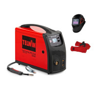 SALDATRICE TECHNOMIG 215 DUAL SYNERGICTELWIN 816232 IN OMAGGIO MASCHERA STREAM + GUANTI MONTANA PLUS