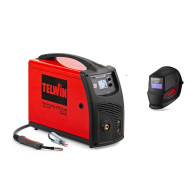 Saldatrice Technomig 215 Synergic Telwin 816053 i maschera lion omaggio