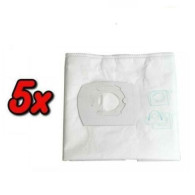 KIT 5PZ FILTRI SACCO RACCOGLITORE MICROFIBRA PER ASPIRAPOLVERE LAVOR PRO WORKER