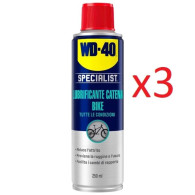wd40 lubrificante catena bike 250ml