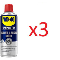 wd40 lucidante al silicone moto 400ml