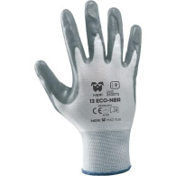 GUANTI FOAM NITRILE TRASPIR. GRIGI TG.L 12 pezzi GUANTI DA LAVORO C46100009