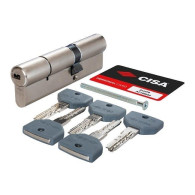 Cilindro cisa ASIXP8 mm 30-30 5 chiavi + chiave cantiere 