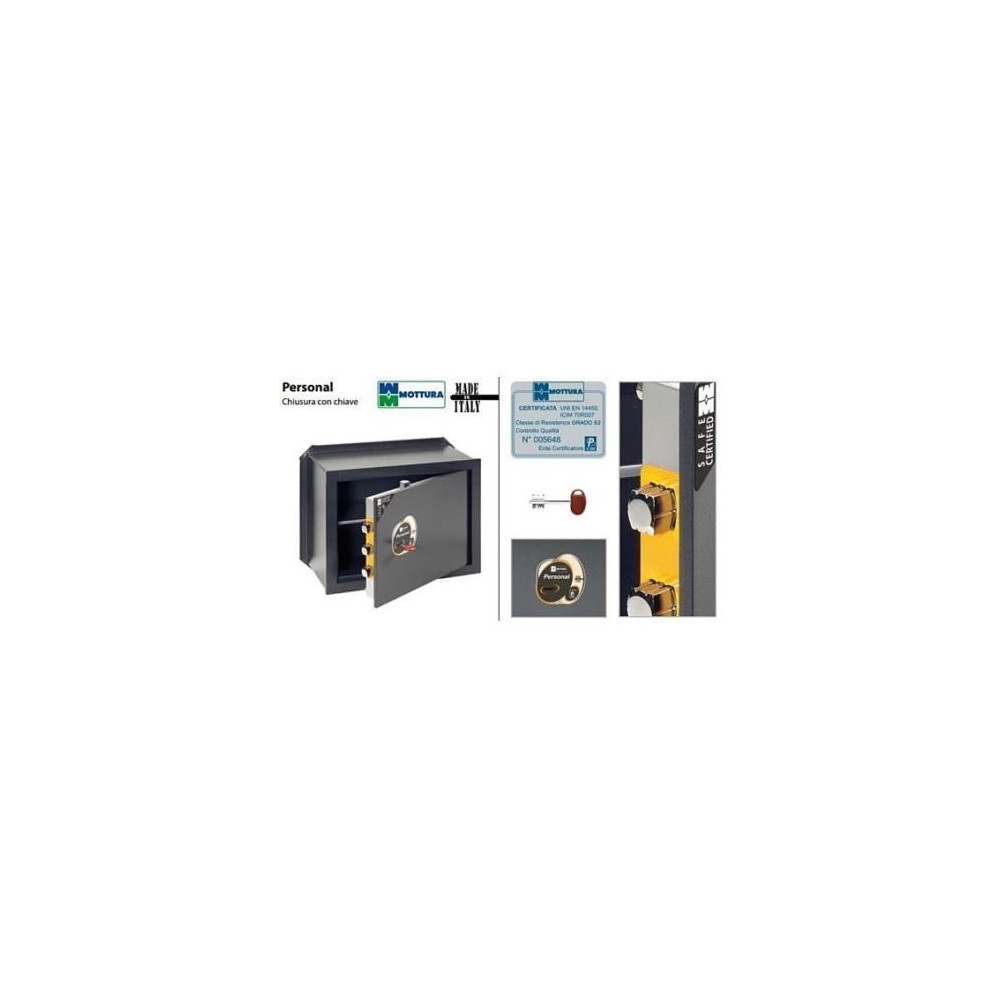 CASSAFORTE MOTTURA PERSONAL CON CHIAVE 11.1320 CASSAFORTE MOTTURA PERSONAL CON CHIAVE 11.1320