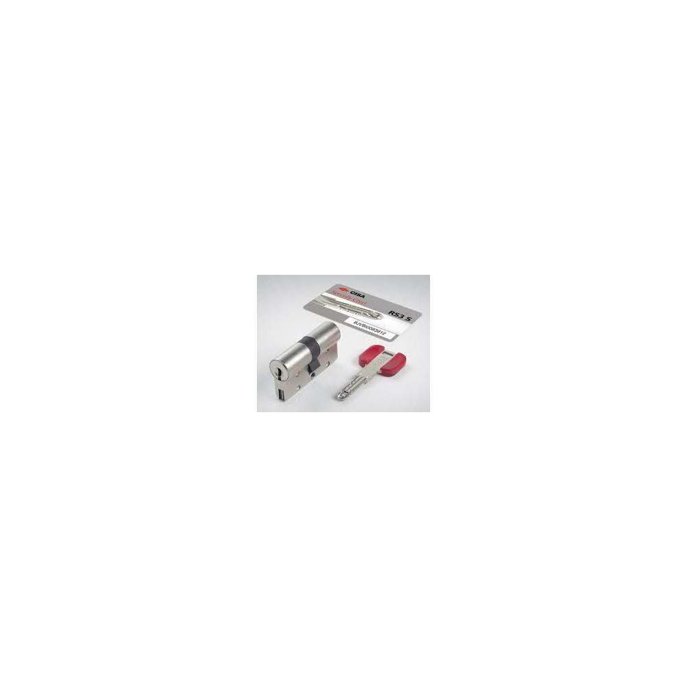 Cilindro Cisa RS3 S 40/60 con 5 chiavi mis mm 40-60