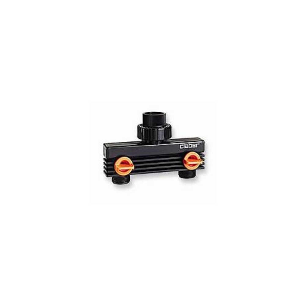 PRESA A DUE VIE 3/4''MASCHIO CLABER BLISTER 8589