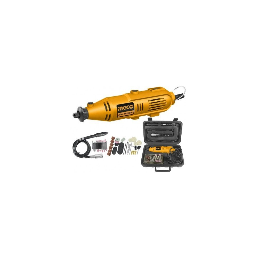 MINI SMERIGLIATRICE A STELO 130W CON 52 ACCESSORI INGCO MINI SMERIGLIATRICE A STELO 130W CON 52 ACCESSORI INGCO