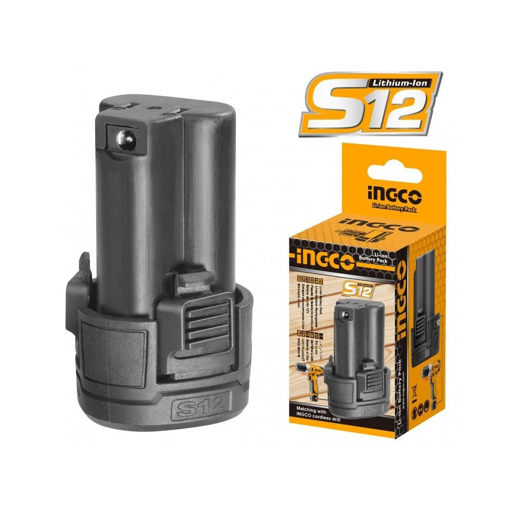 BATTERIA 12V LITIO 1,5AH INGCO MOD.FBLI12152E BATTERIA 12V LITIO 1,5AH INGCO MOD.FBLI12152E