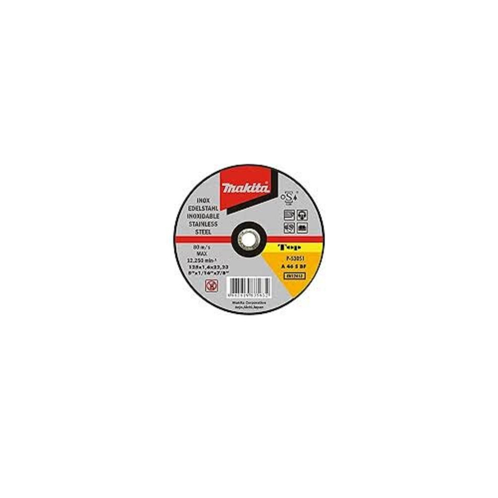DISCO DA TAGLIO MM115 FERRO MAKITA P-52249 DISCO DA TAGLIO MM115 FERRO MAKITA P-52249
