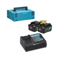 KIT ENERGY 197641-2 Fornito con 2 batterie 12Vmax 4,0Ah (BL1041B), caricabatterie DC10SB, valigetta MAKPA