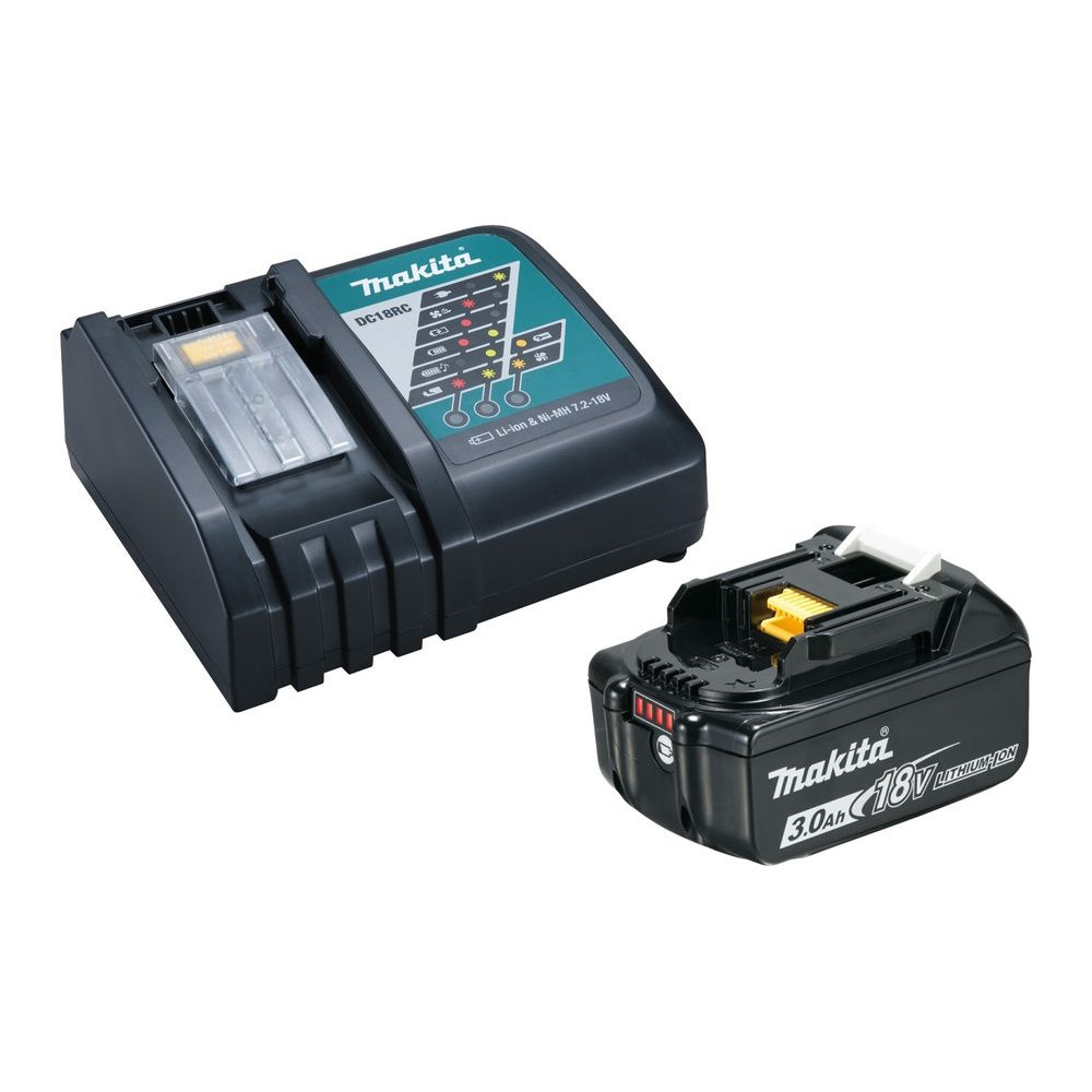 Kit energy 18V makita191A24-4 caricabatterie +una batteria da 3 ah Kit energy 18V makita191A24-4 caricabatterie +una batteria da 3 ah