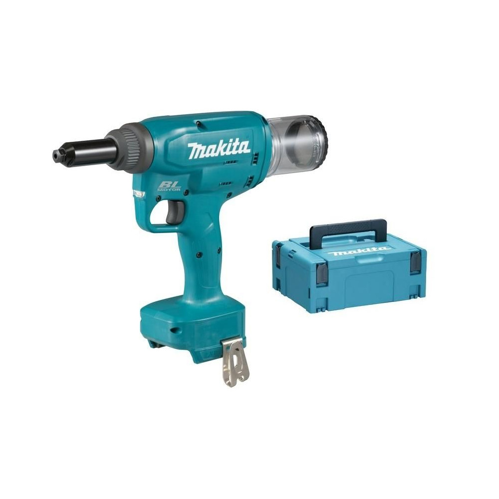 Rivettatrice Makita DRV250ZJ 18V solo corpo con valigetta Rivettatrice Makita DRV250ZJ 18V solo corpo con valigetta