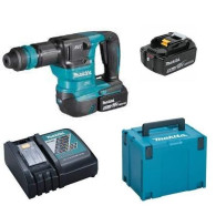 SCALPELLATORE SDS 18V MAKITA DHK180RTJ +2 BATTERIE DA 5 AH+CARICABATTERIE +VALIGETTA