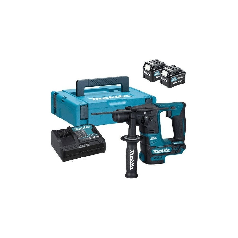 TASSELLATORE 12V A BATTERIA MAKITA HR166DSMJ CON 2 BATTERIE DA 4AH +CARICA BATTERIA E VALIGETTA