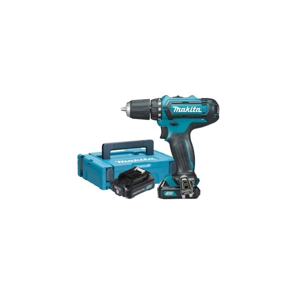 Trapano battente percussione con 2 batteria 2Ah 10,8VP valigetta Makita HP331DSAJ Trapano battente percussione con 2 batteria 2Ah 10,8VP valigetta Makita HP331DSAJ