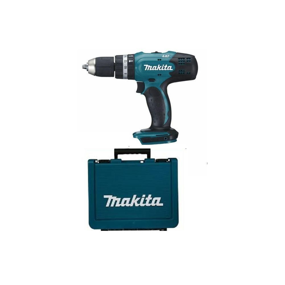 Trapano avvitatore con percussione 18V Makita DHP453 rfe solo corpo con valigetta Trapano avvitatore con percussione 18V Makita DHP453 rfe solo corpo con valigetta