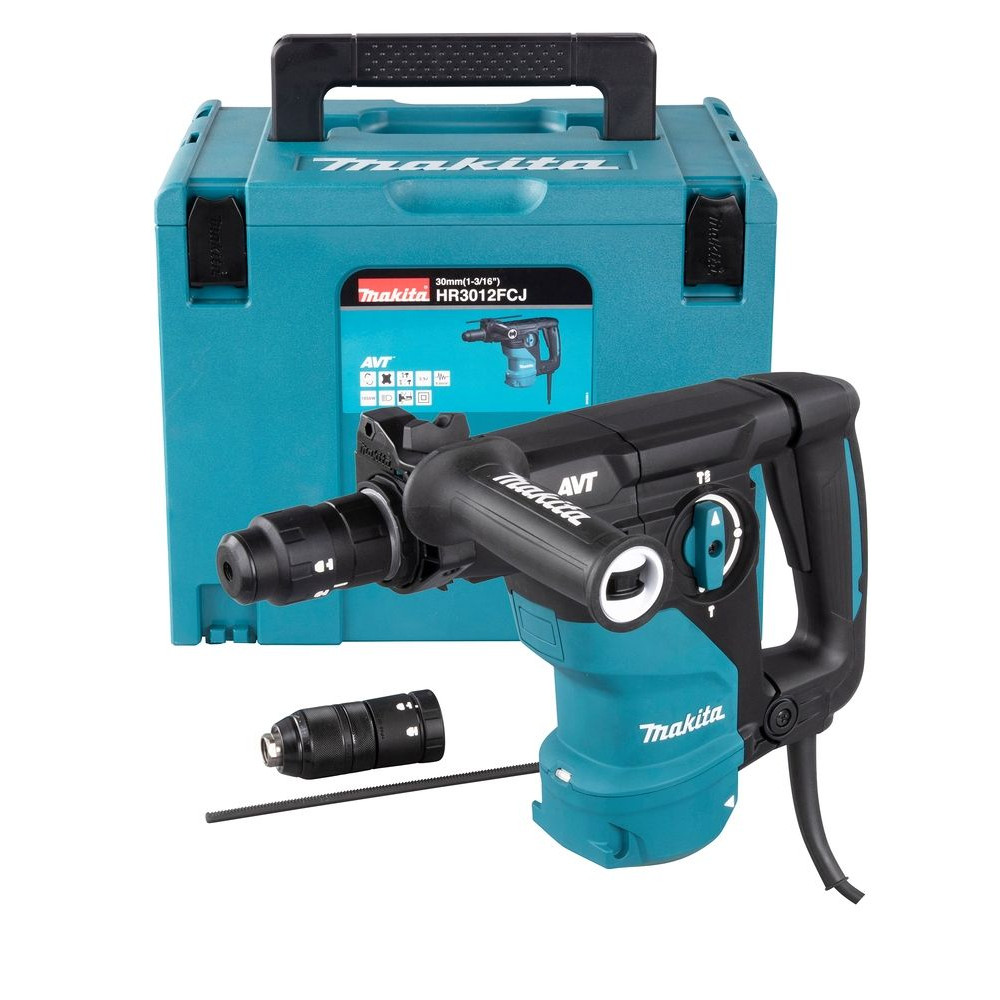Tassellatore professionale a tre modalità con mandrino a cambio rapido makita hr3012fcj Tassellatore professionale a tre modalità con mandrino a cambio rapido makita hr3012fcj