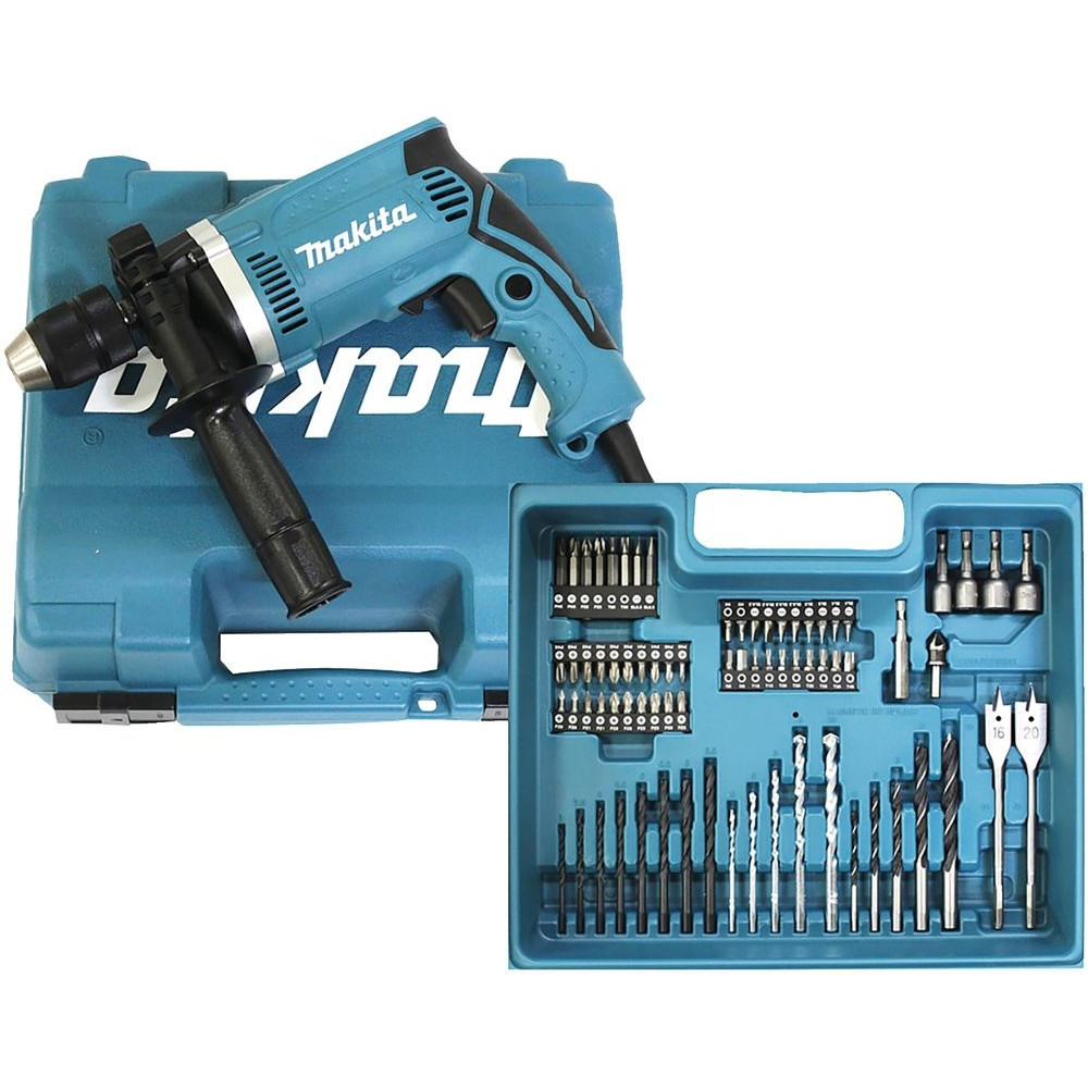 trapano avvitatore con percussione 710w makita hp1631kx3 trapano avvitatore con percussione 710w makita hp1631kx3