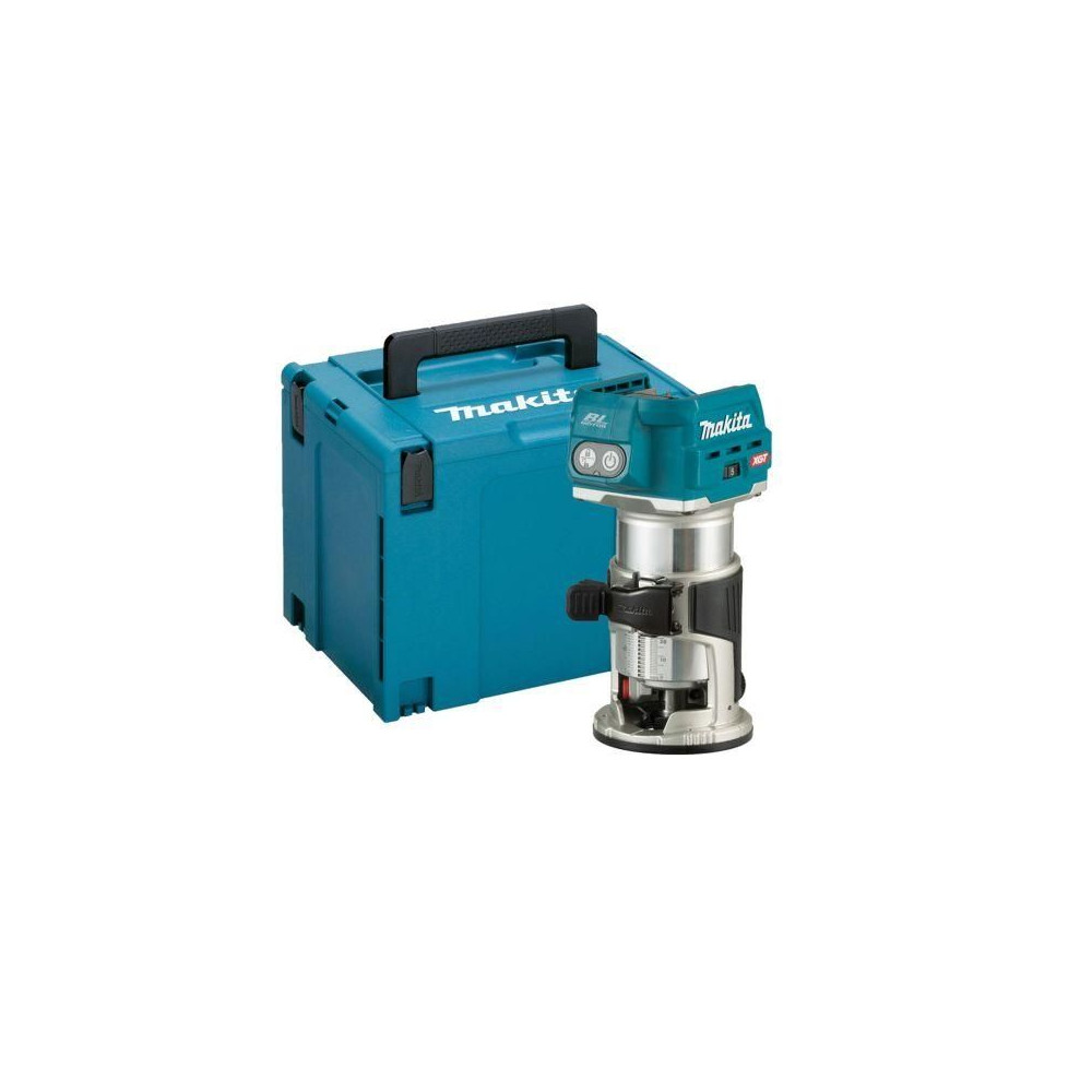 Rifilatore XGT ®, 40VMax , 6/8mm, 10.000 - 31.000 g/min makita RT001GZ10 solo corpo senza batterie e caricabatterie