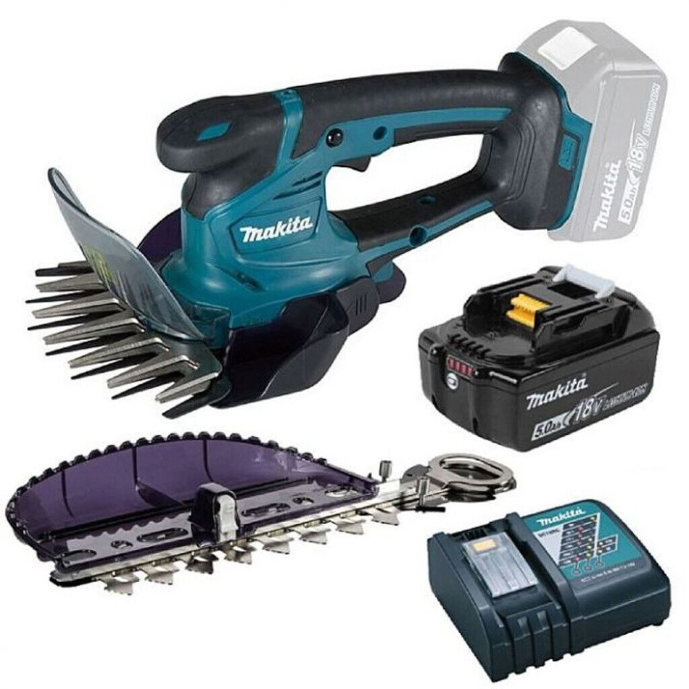 tagliabordi makita dum604rtx 18volts con batteria 5 ah e caricabatterie tagliabordi makita dum604rtx 18volts con batteria 5 ah e caricabatterie