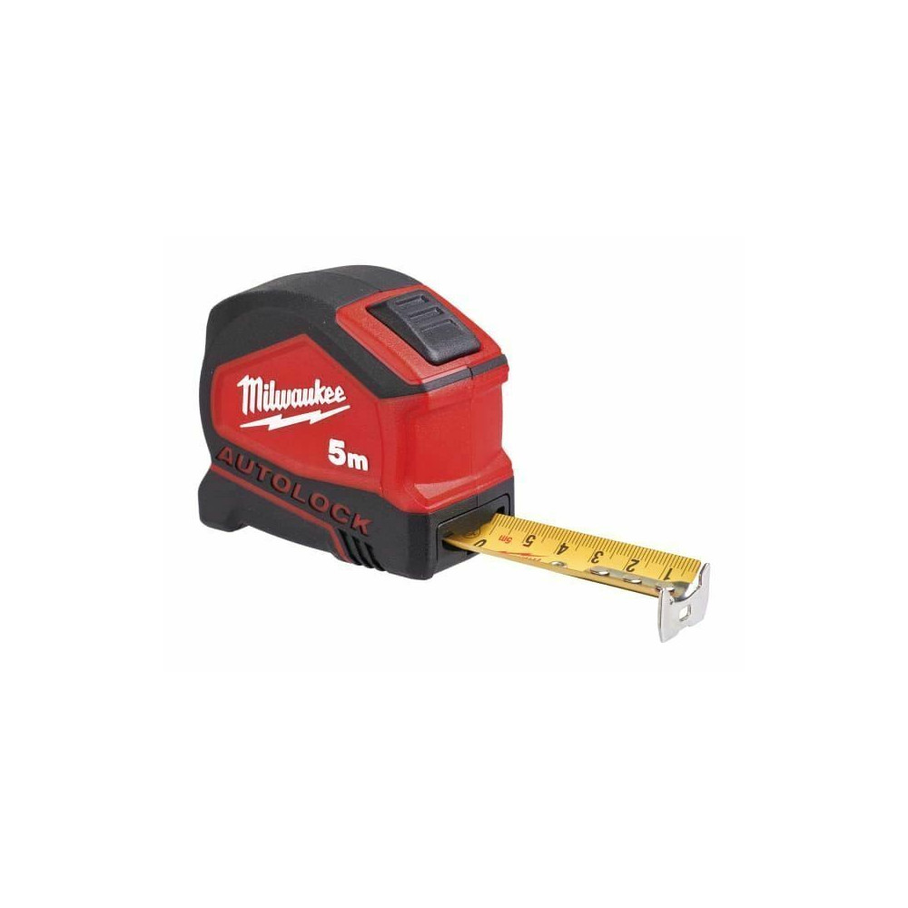 Metro a Nastro autobloccante 5 m Milwaukee 4932464663 Metro a Nastro autobloccante 5 m Milwaukee 4932464663