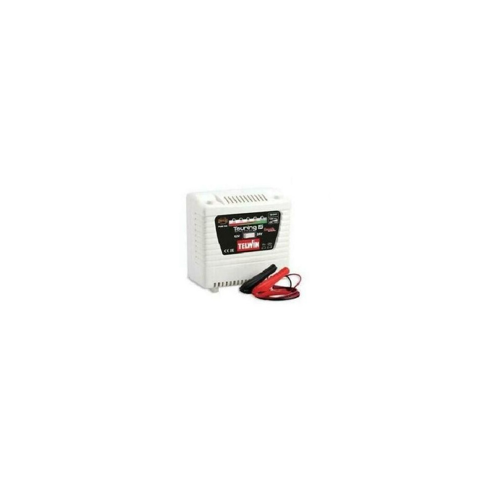 Caricabatterie monofase 12-24V Touring 15 230V Telwin 807592 Caricabatterie monofase 12-24V Touring 15 230V Telwin 807592