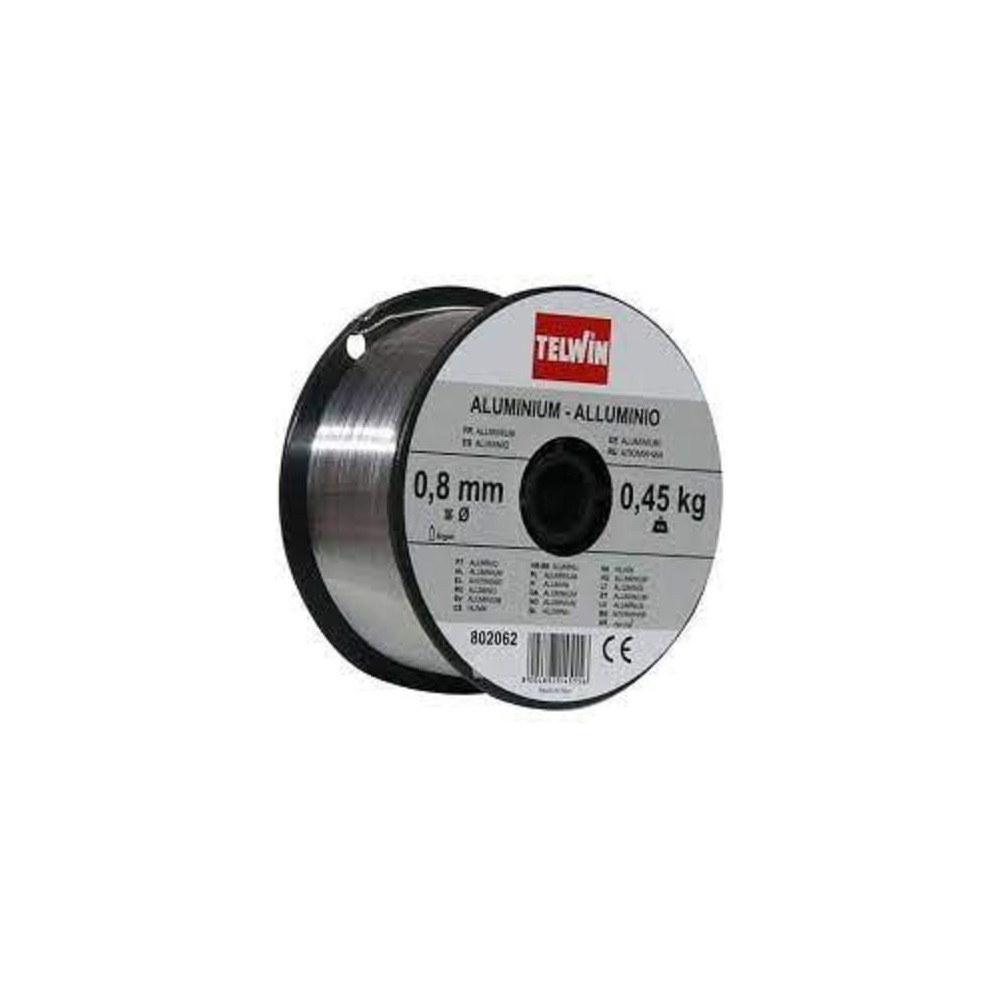 BOBINA FILO ALLUMINIO 0,8mm TELWIN 802062 BOBINA FILO ALLUMINIO 0,8mm TELWIN 802062
