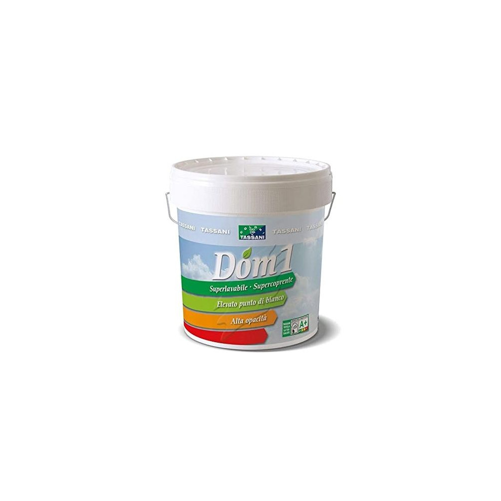 Idropittura TASSANI DOM 1 - 4 LT COD.3080
