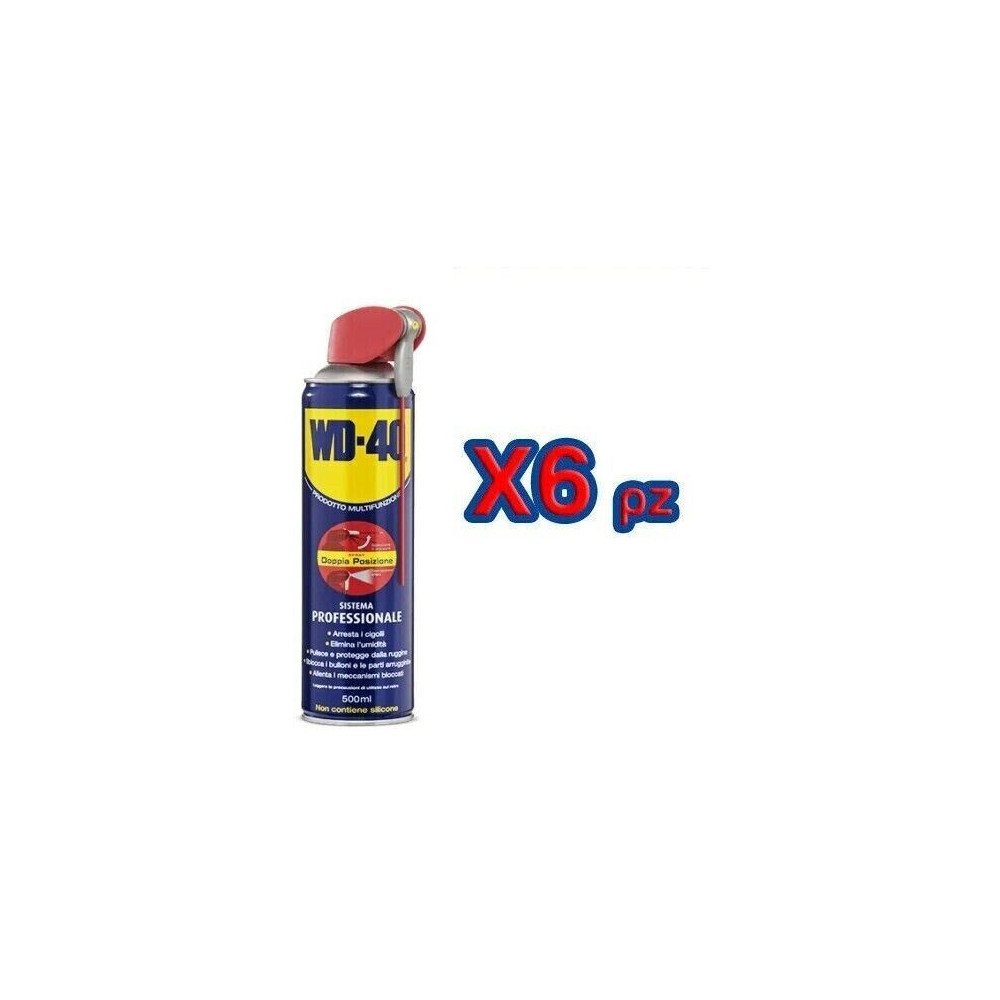 Lubrificante Multifunzione WD-40- 500ml - SCATOLA 6 PZ