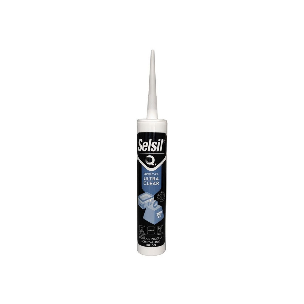 SIGILLANTE IBRIDO MS CRISTALLINO 290ML selQAC ART.0002200 SIGILLANTE IBRIDO MS CRISTALLINO 290ML selQAC ART.0002200