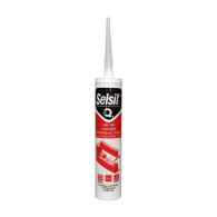 SILICONE ACETICO PLUS TRASPARENTE SELQAC 280ML  ART.000300