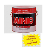 MINIO DI PIOMBO 2 LITRI fondo antiruggine all'olio di lino puro